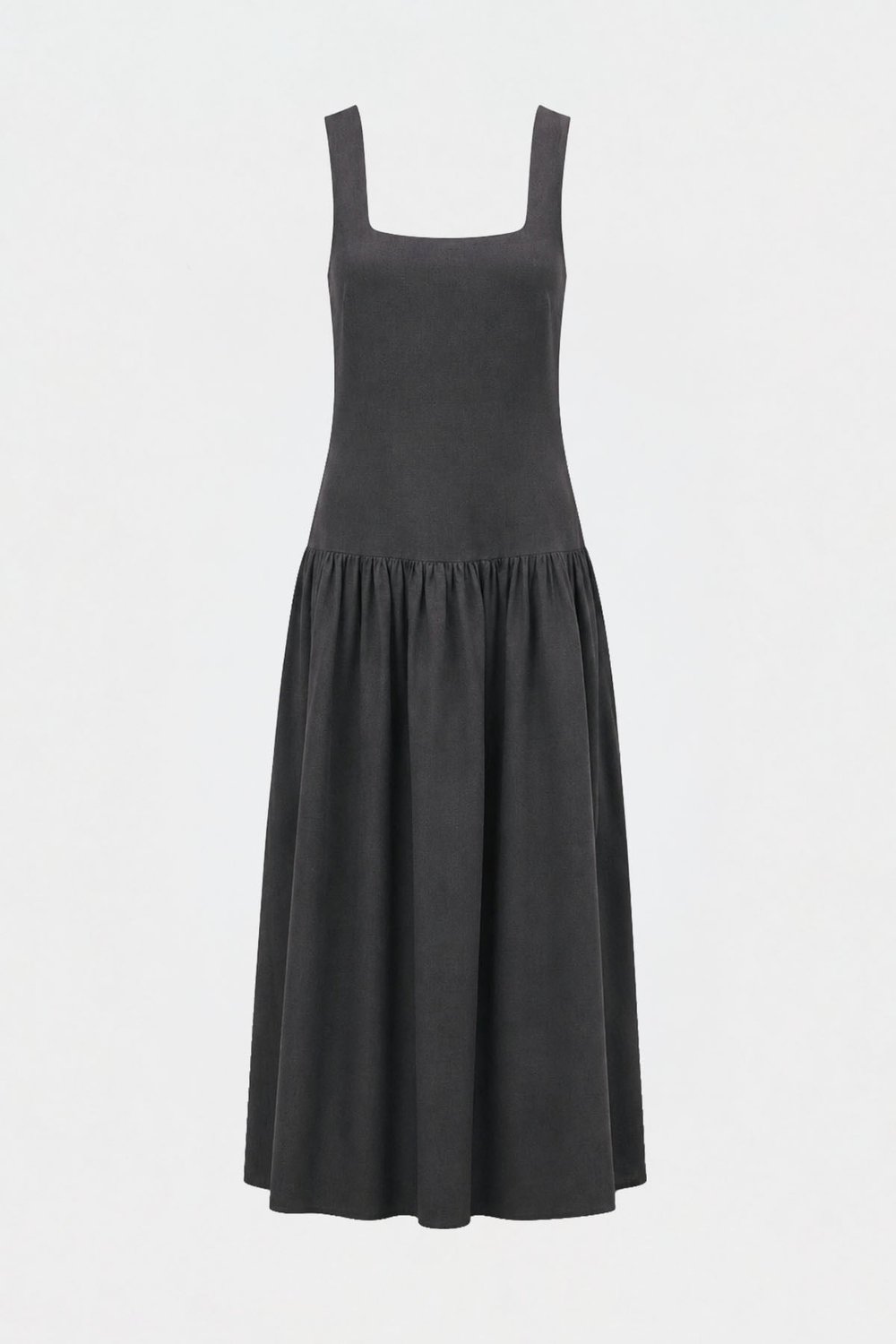 Josie Cross-Strap Linen Dress