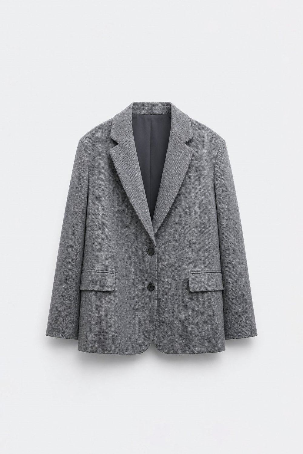 Masculine Wool Blazer