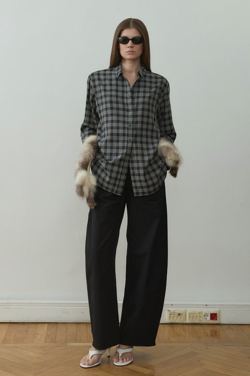 Füme Slone Ekose Gömlek