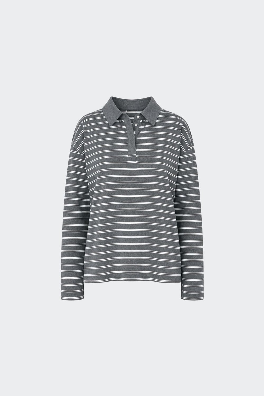 Gray Monroe Polo T-shirt