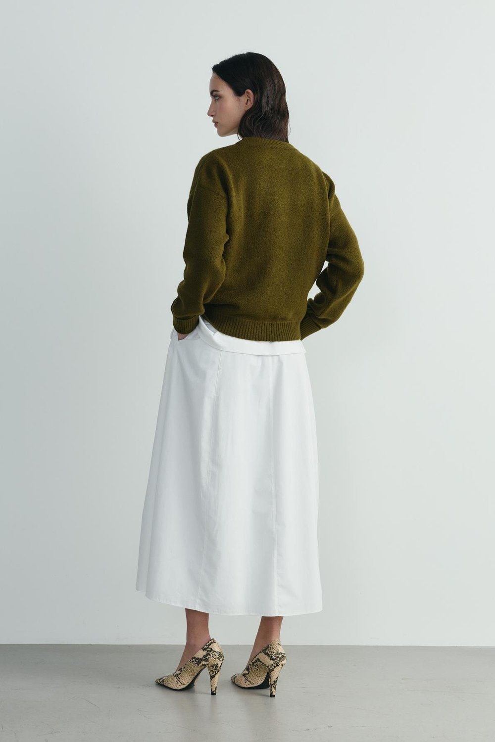 Haki Bella Oversize Kazak