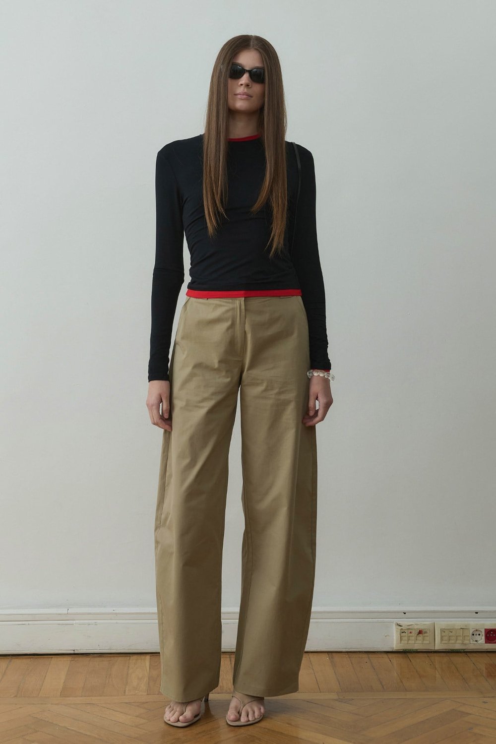 Raffy Wide Leg Trousers