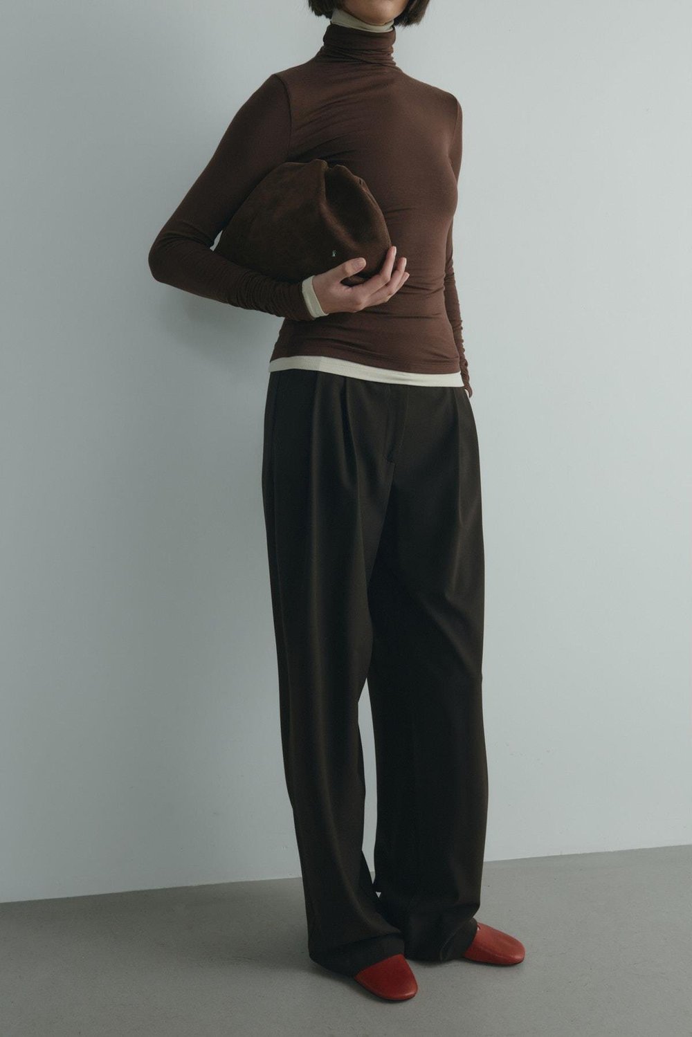 Kahverengi Boğazlı Tensel Body