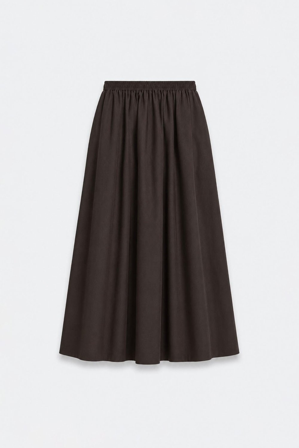 Day Poplin Flared Skirt