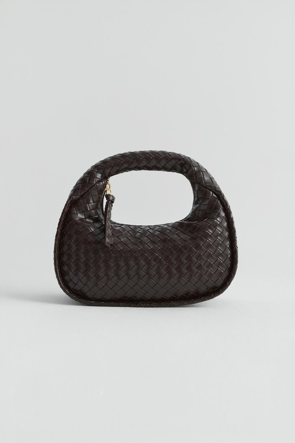 Kahverengi Joli Mini Deri Çanta