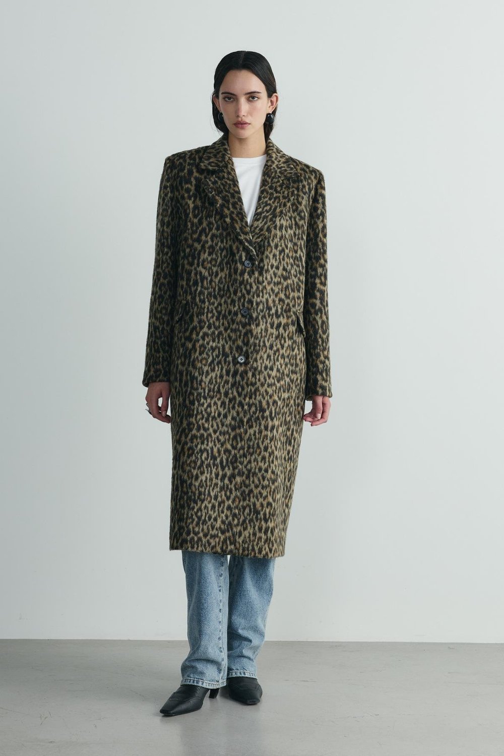 Roar Leopard Print Coat