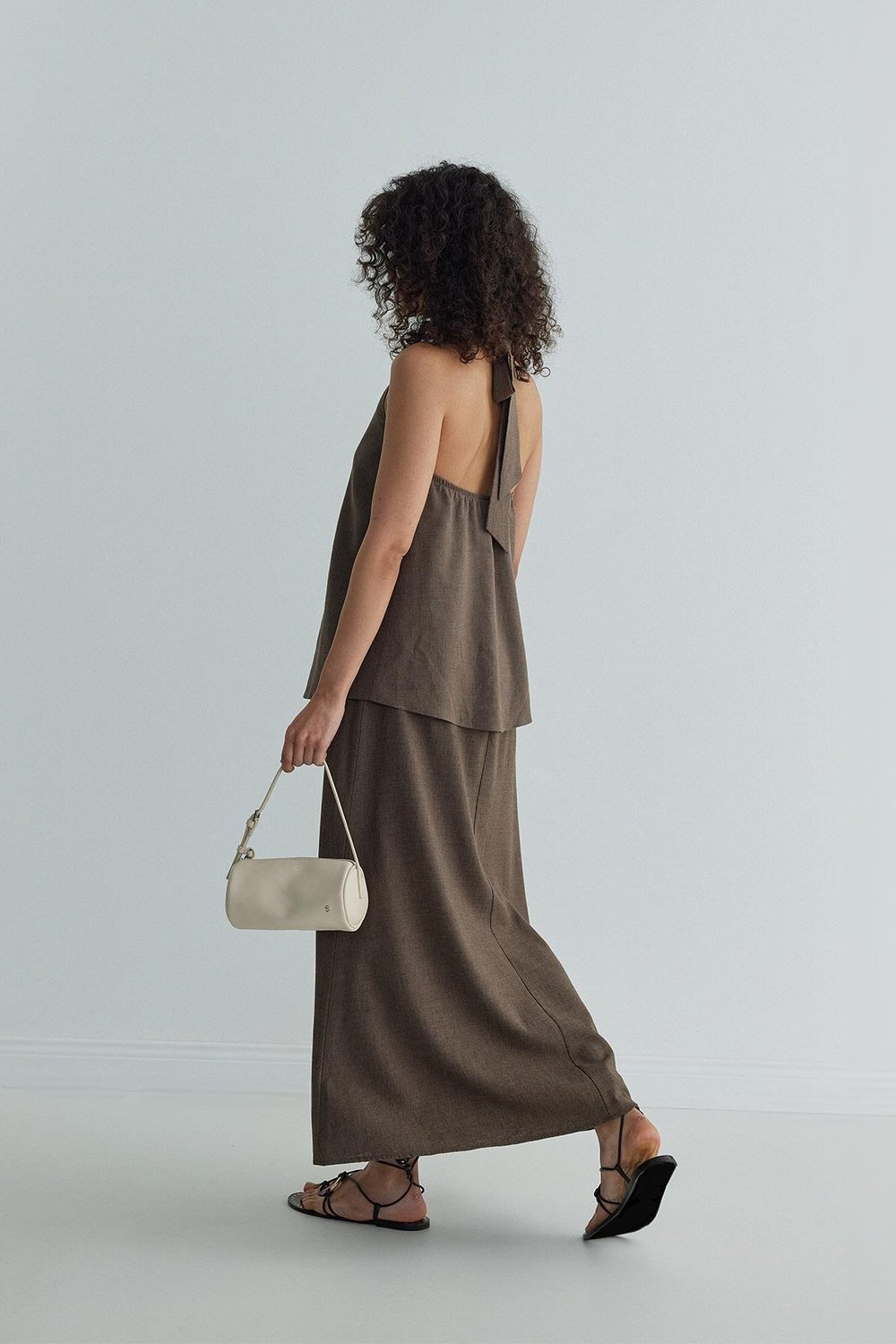 Serena Flared Midi Skirt