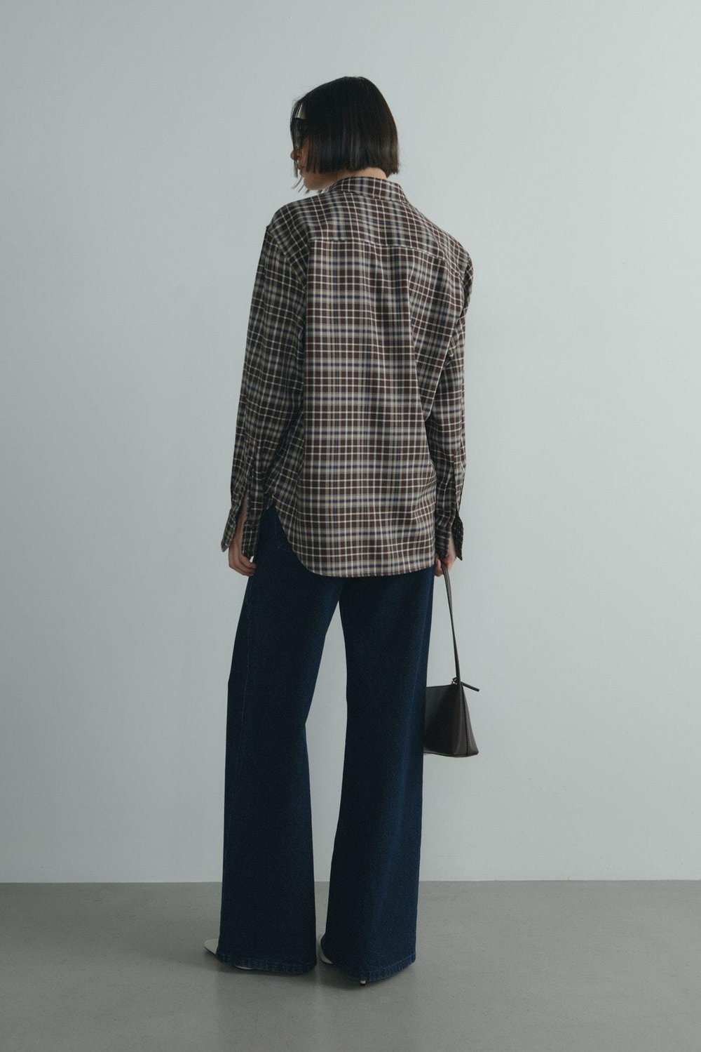 Kahverengi Slone Ekose Gömlek