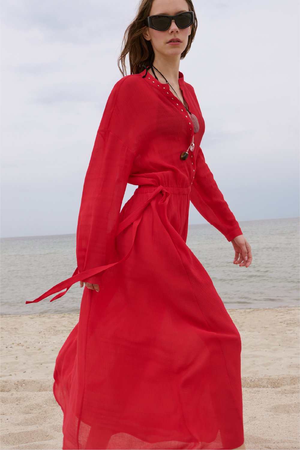 Dore Nickel Hardware Dress