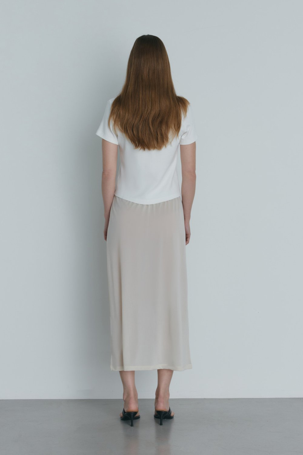 Cream Skirt Lining