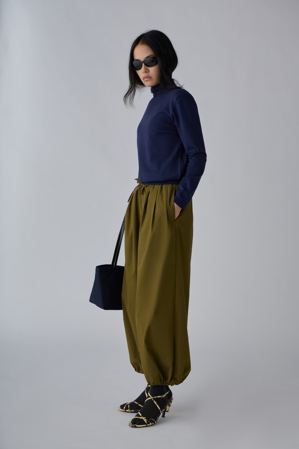 Turtleneck Knit Sweater