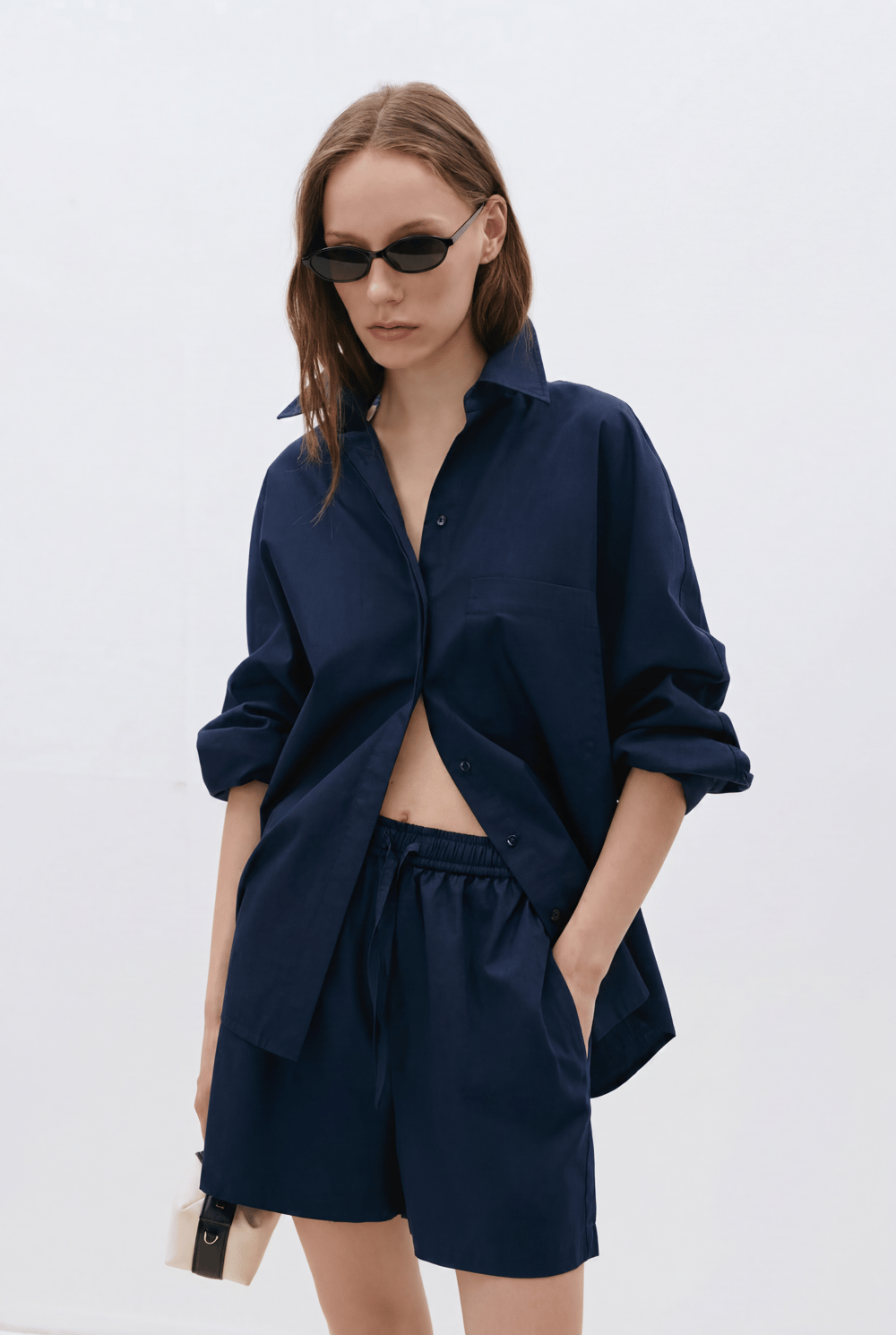 Klara Washed Poplin Shorts