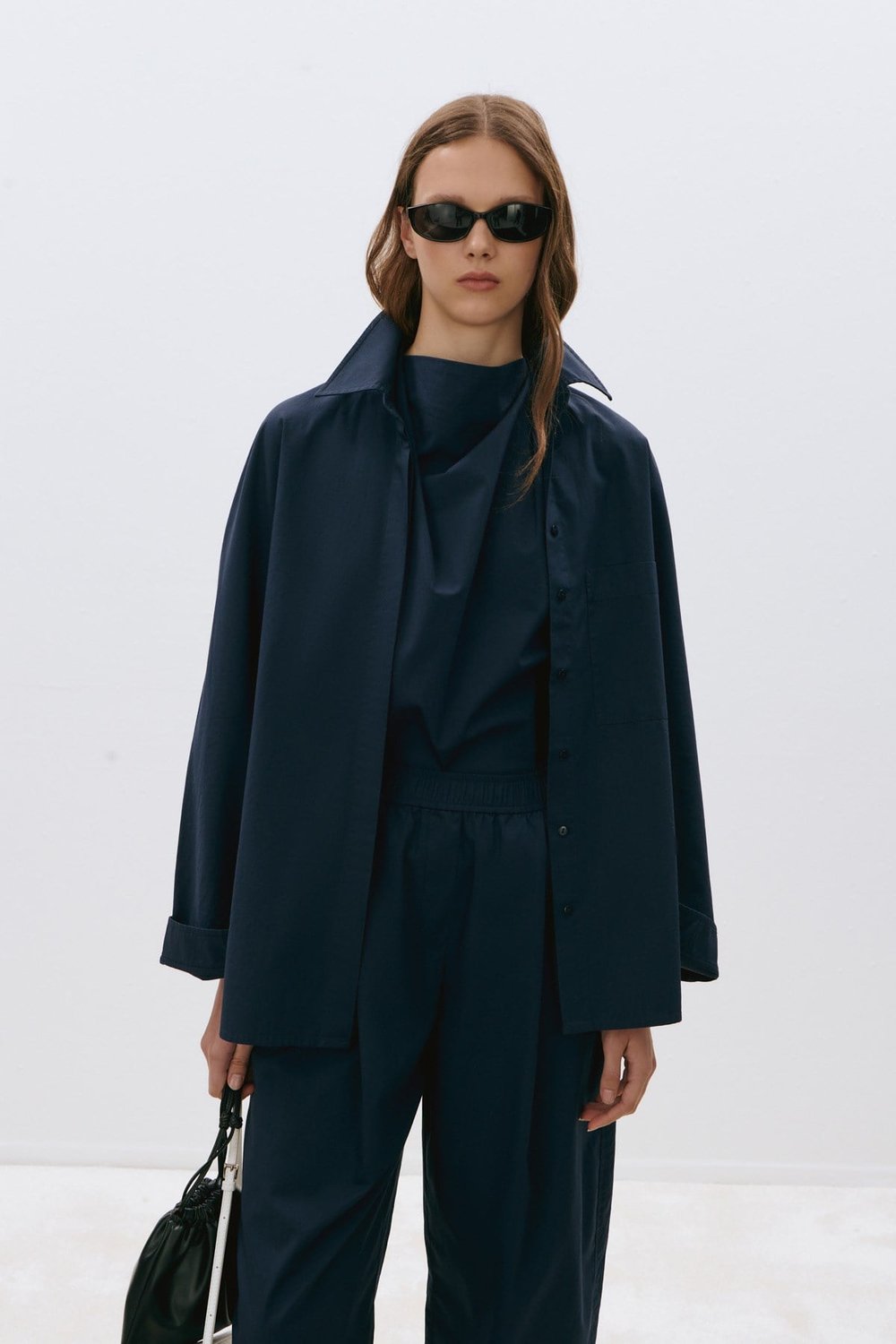 Raya Washed Poplin Trousers
