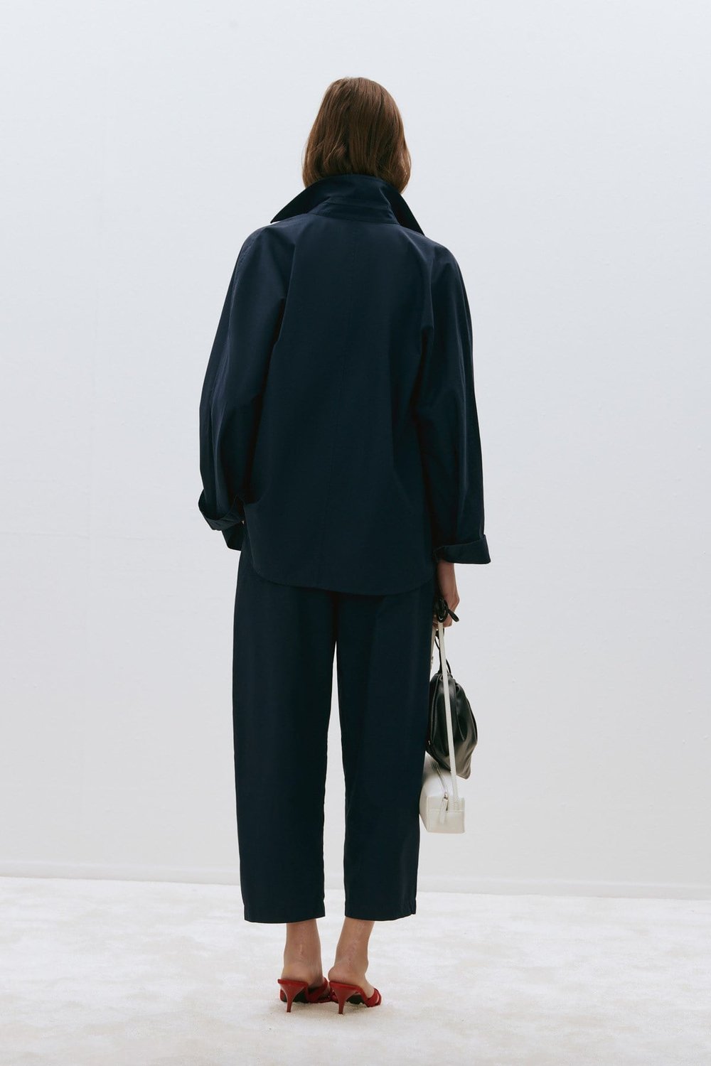 Raya Washed Poplin Trousers