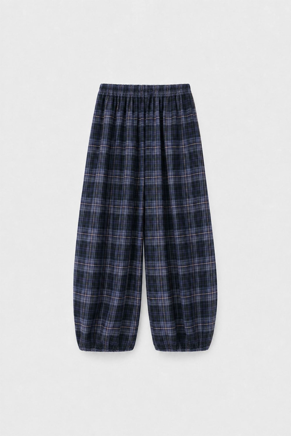 Sidney Check Balloon Trousers