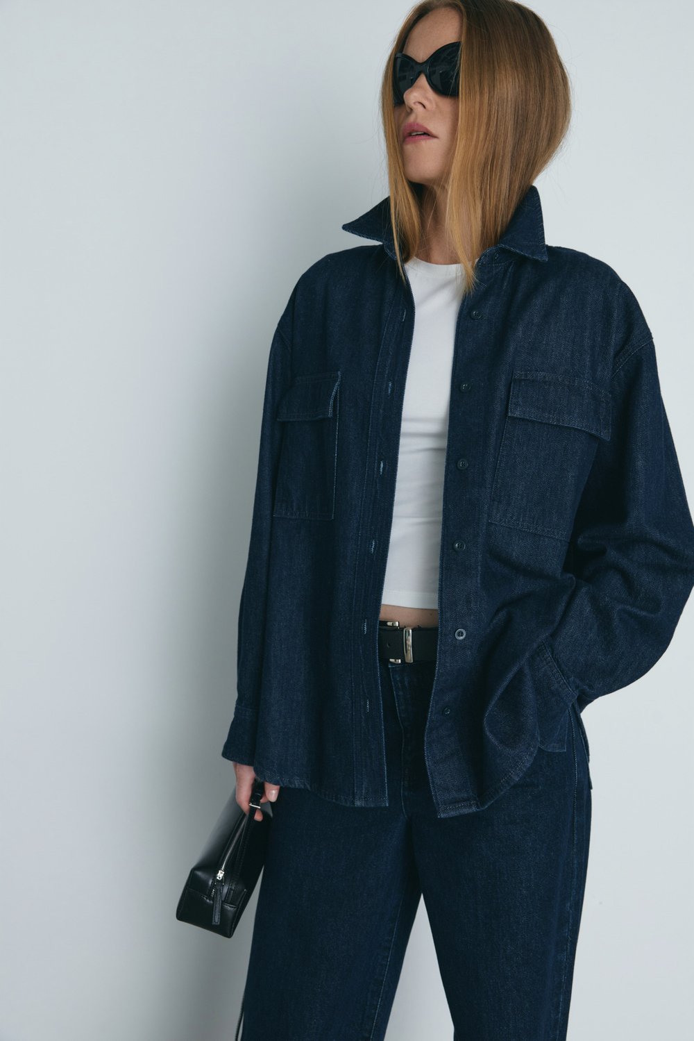 Mavi 88 Oversize Denim Gömlek