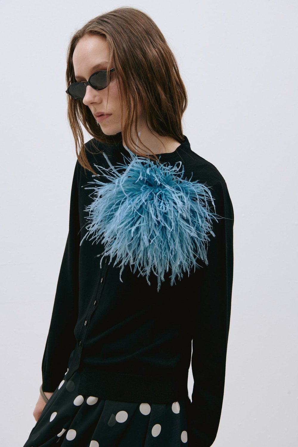 Ostrich Brooch