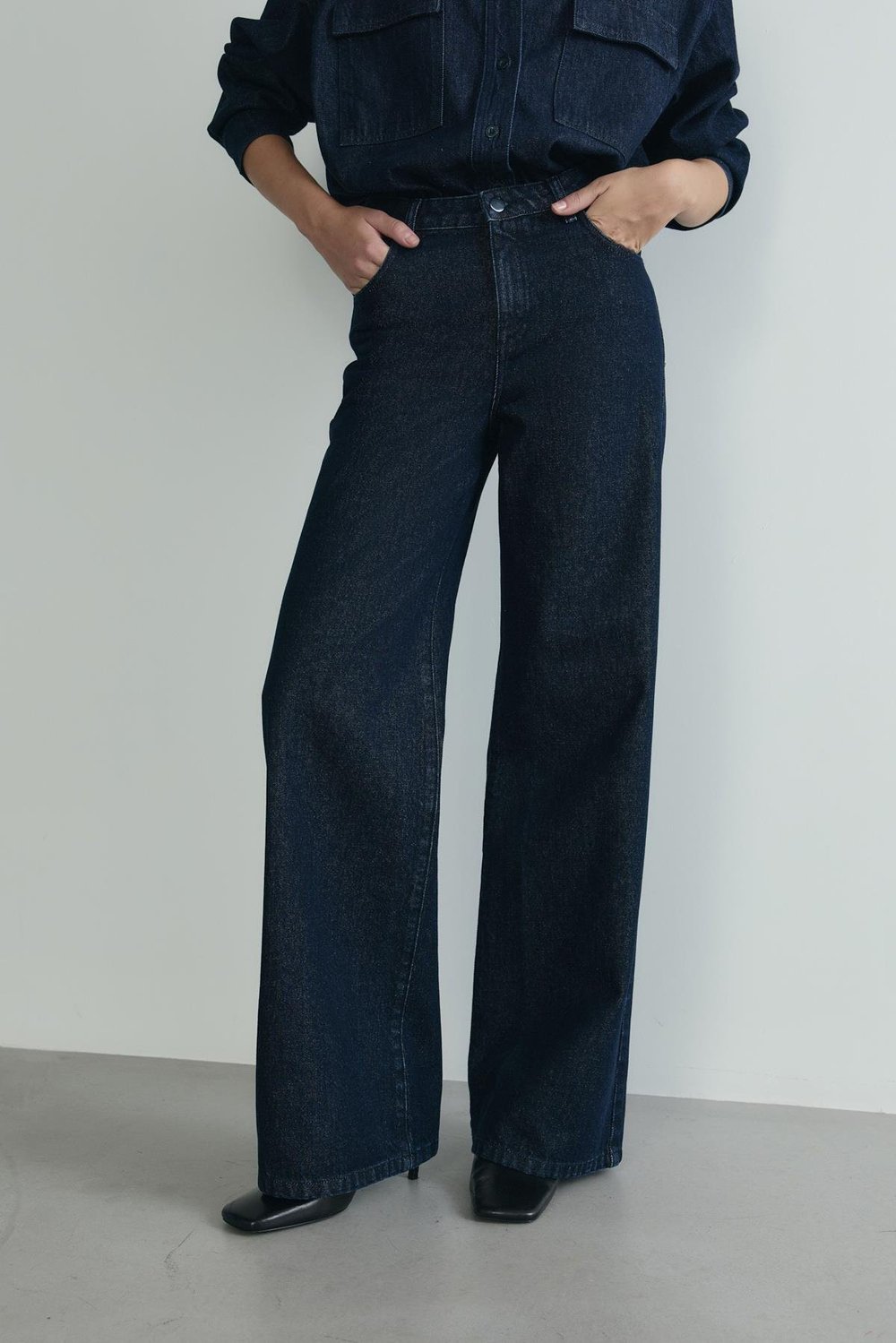 Blue Roe Wide Leg Jean
