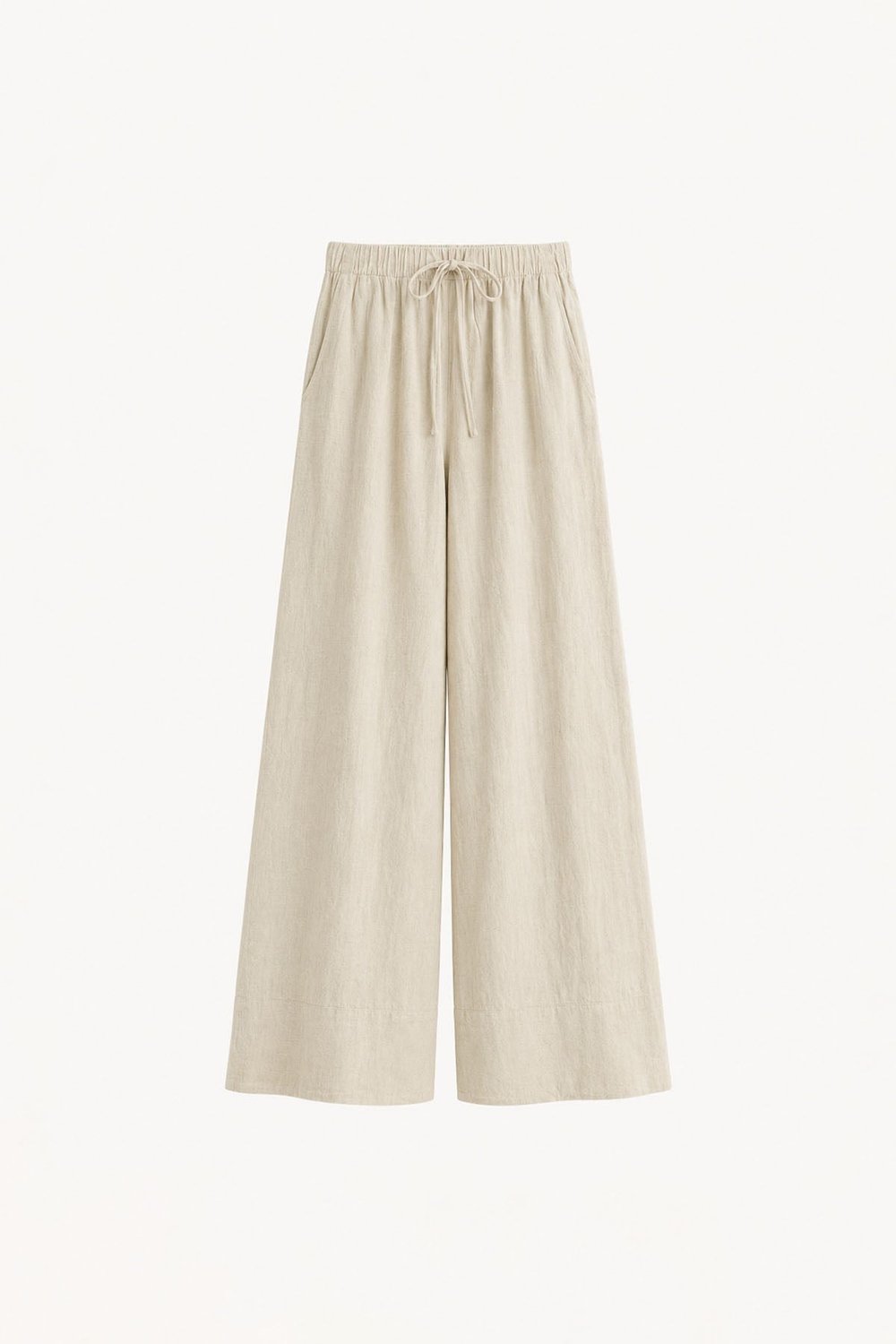 Serin Linen Palazzo Trousers
