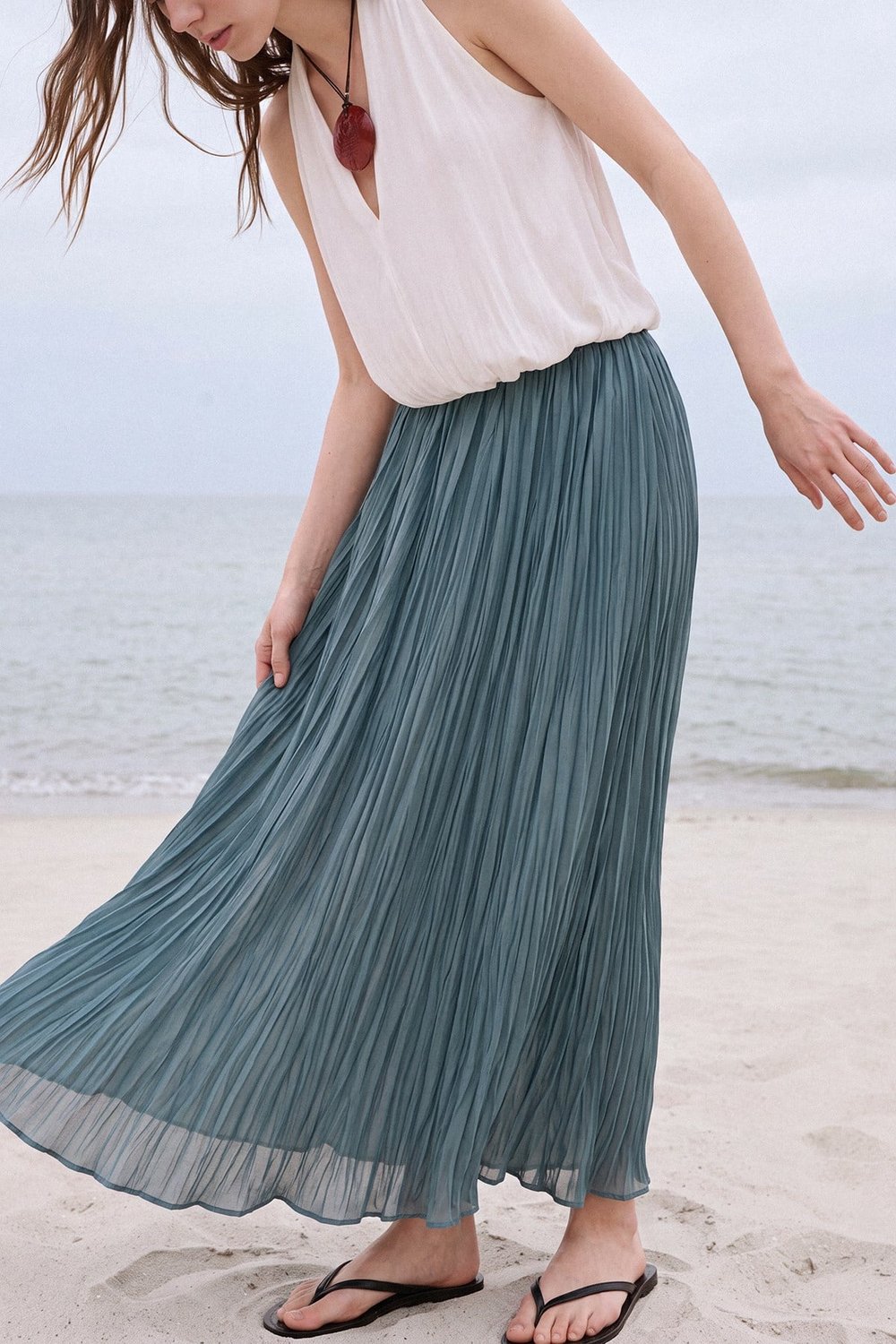 Donette Pleated Skirt