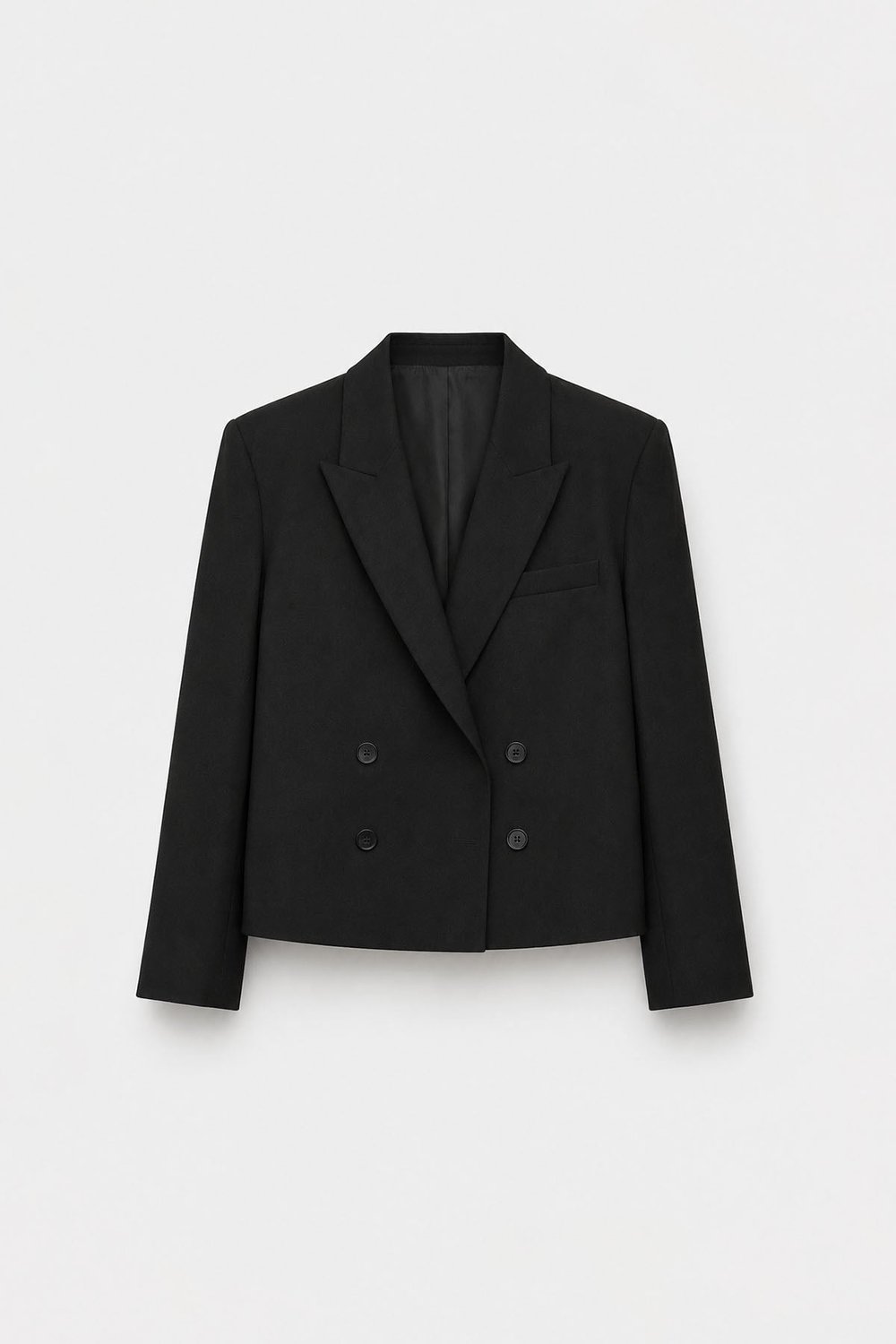 Ash Double-Breasted Blazer
