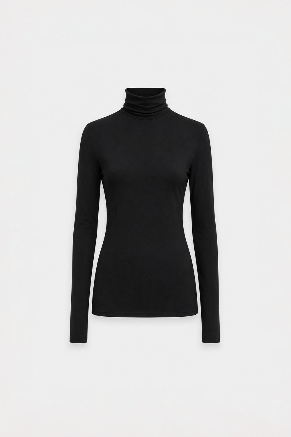 High-Neck Tencel Top