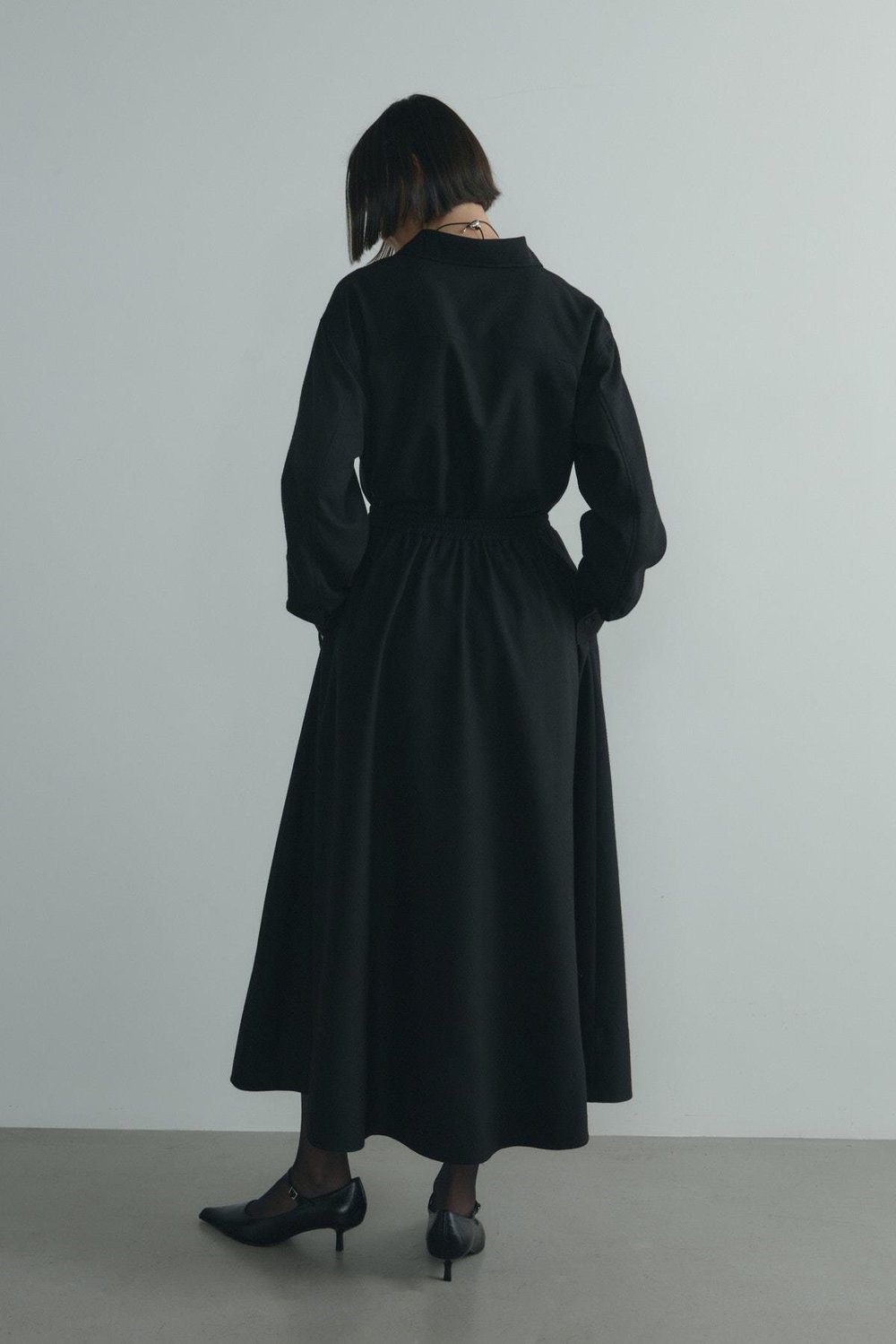 Siyah Camila Kloş Etek