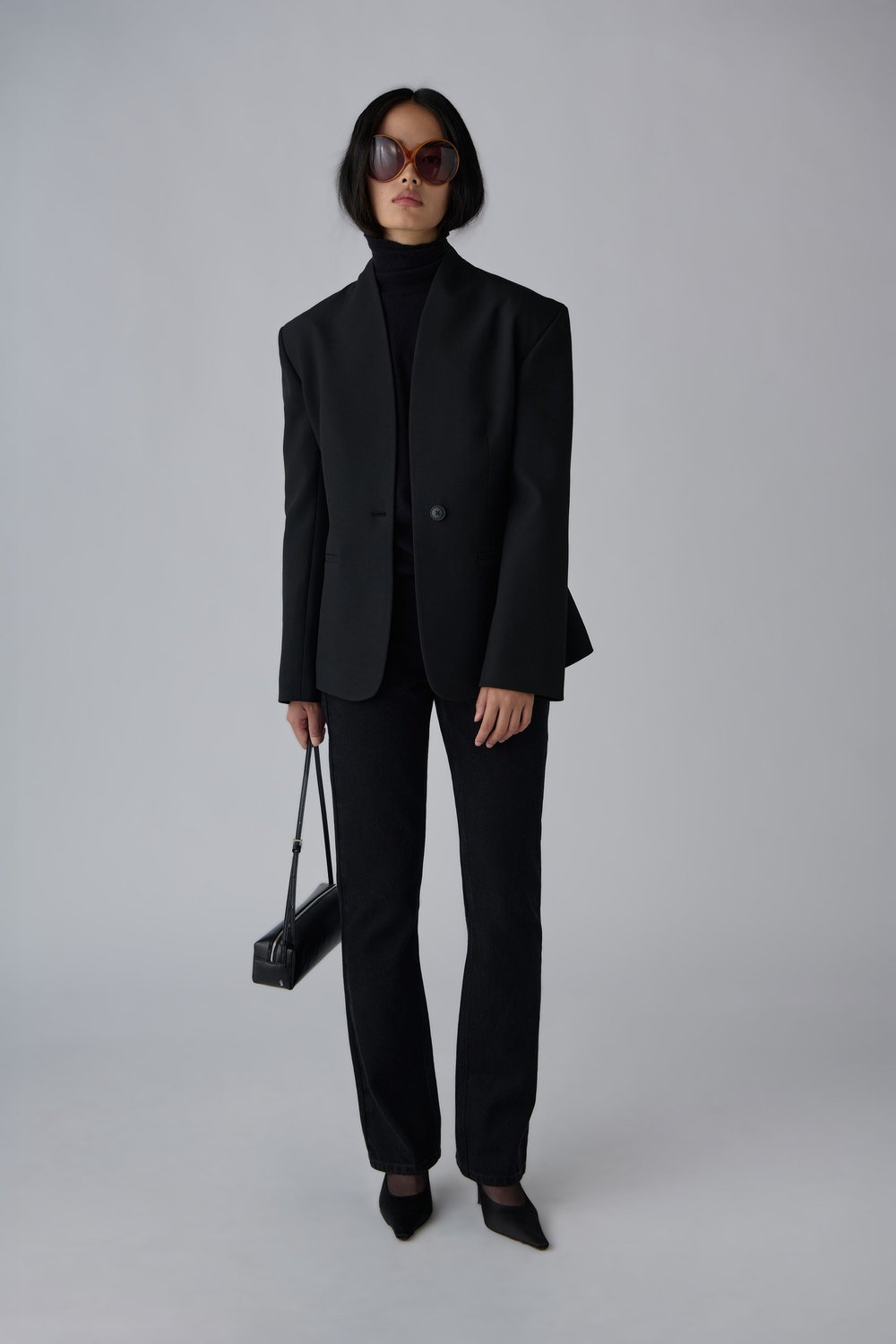 Siyah Colette Blazer Ceket