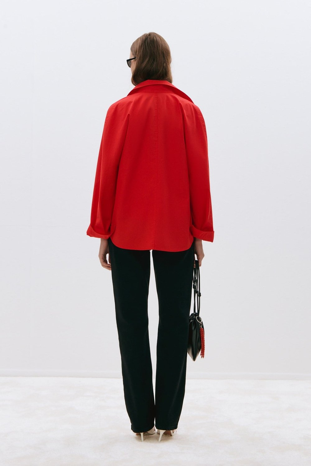 Siyah Effortless Straight Jean