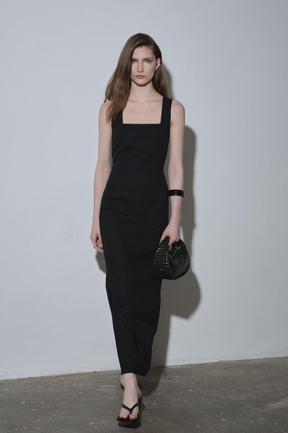 Siyah Joli Mini Deri Çanta