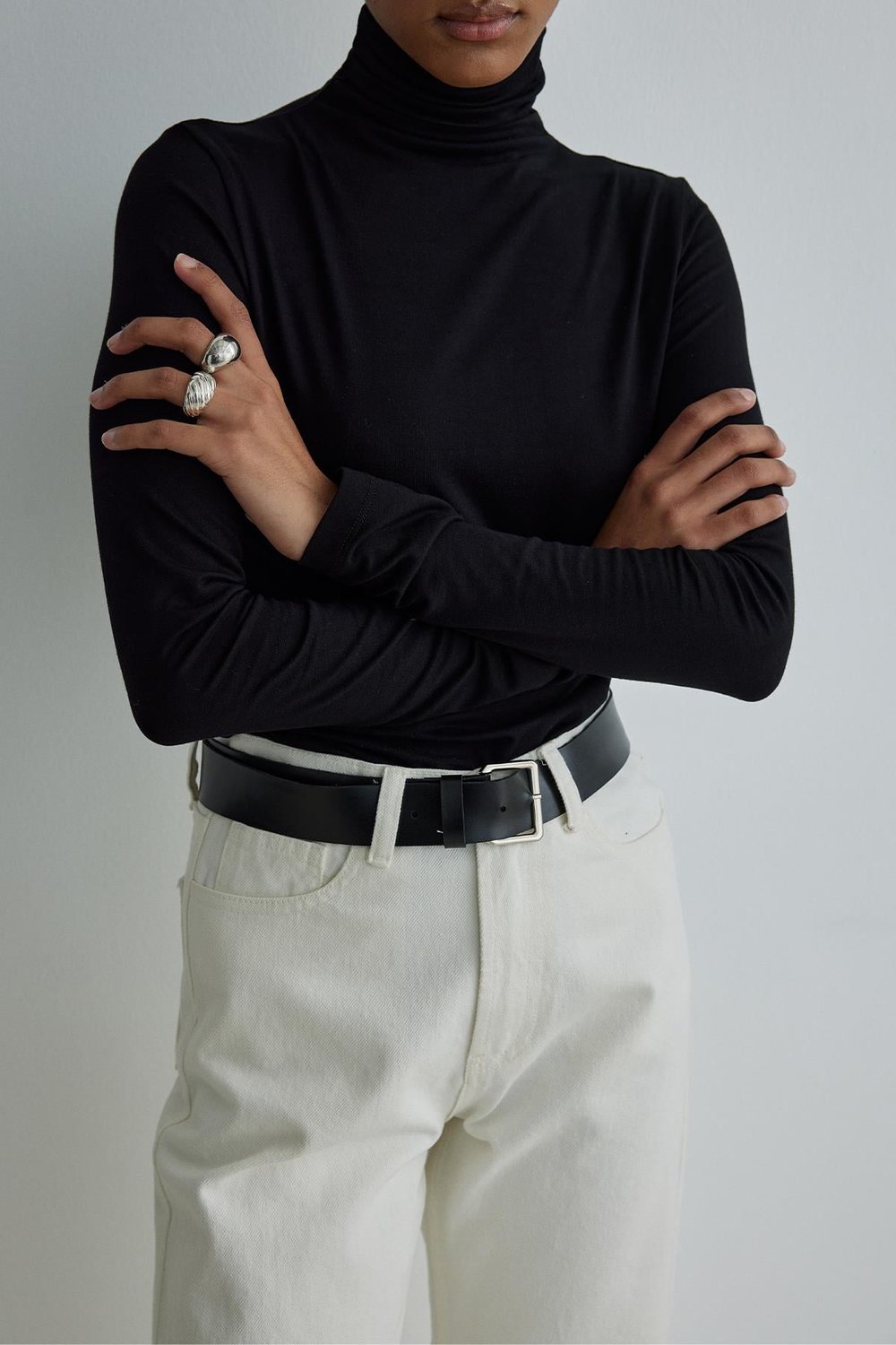 Leather Long Belt 