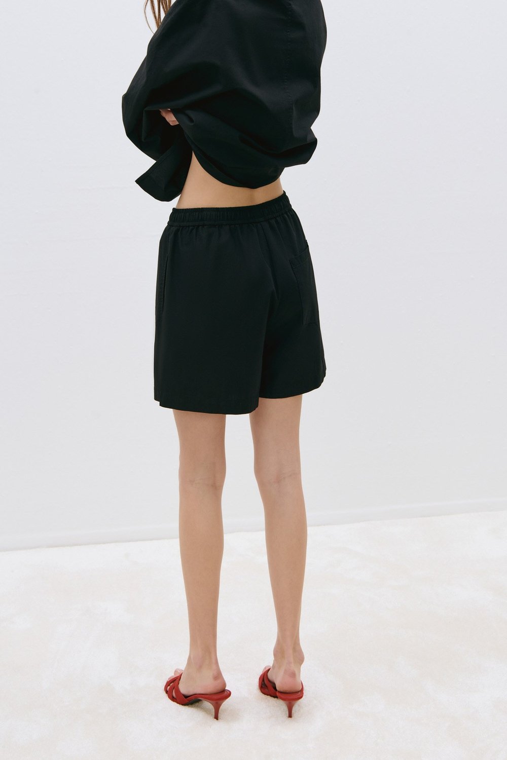Klara Washed Poplin Shorts