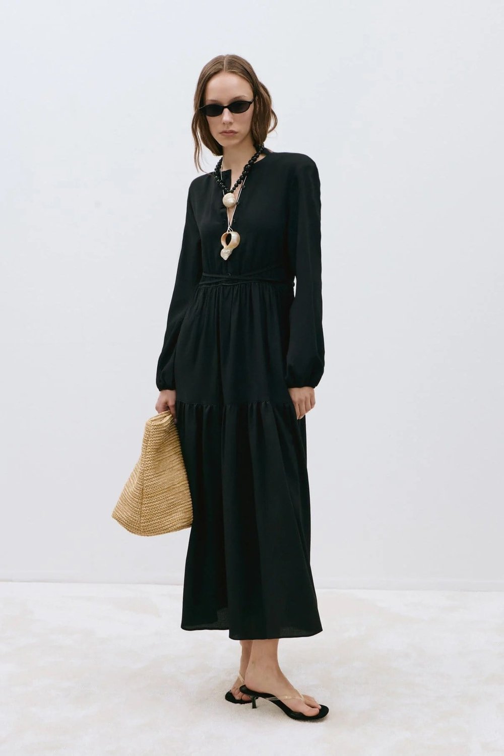 Mia Belted Maxi Dress