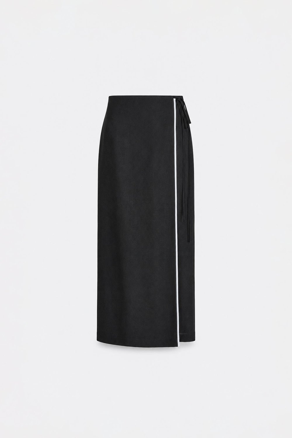 Mira Wrap Linen Skirt