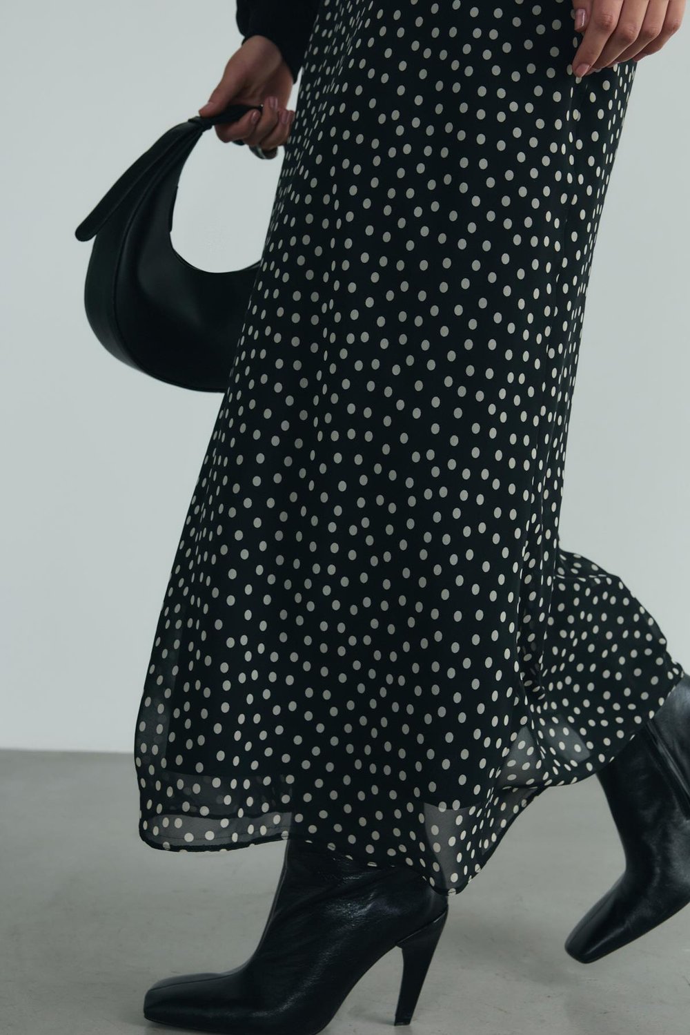 Miranda Chiffon Midi Skirt