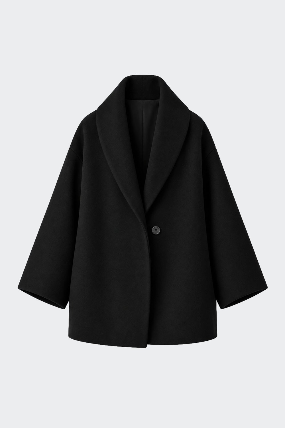 Monica Shawl Collar Short Coat