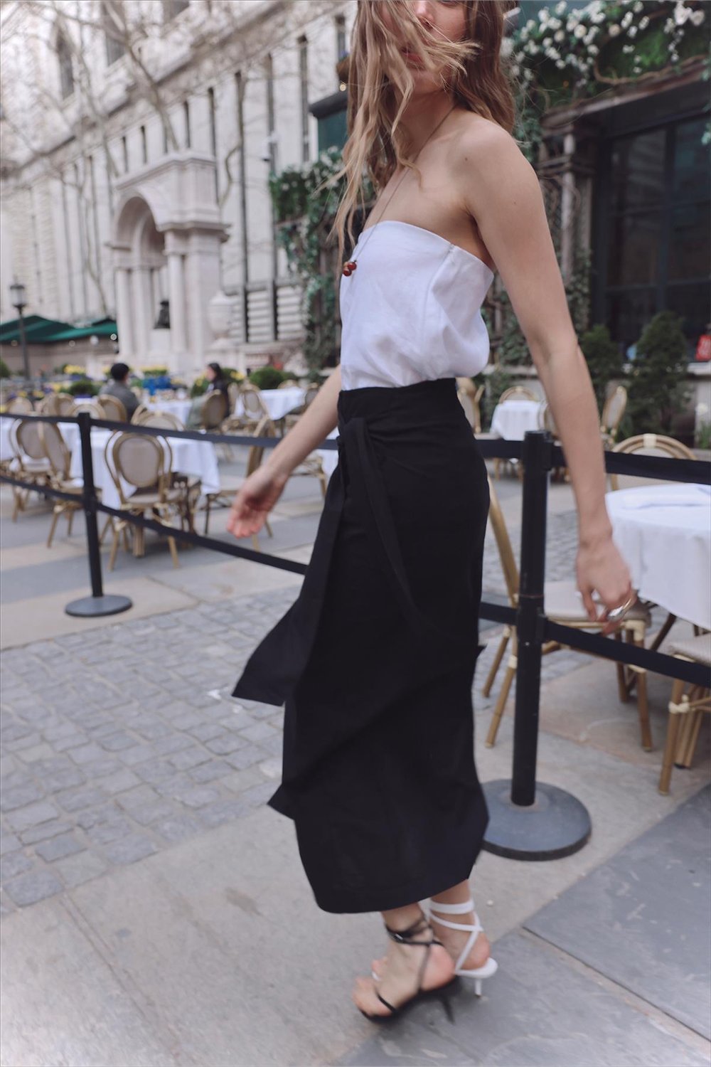 Noli Linen Wrap Skirt