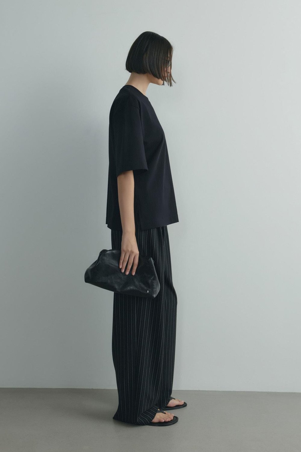 Siyah Nox Oversize Tişört