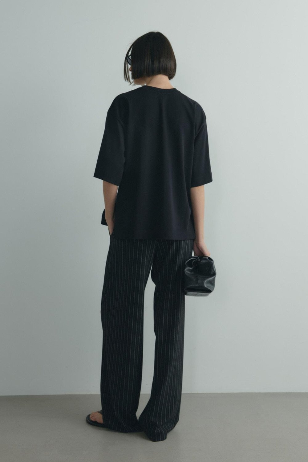 Siyah Nox Oversize Tişört