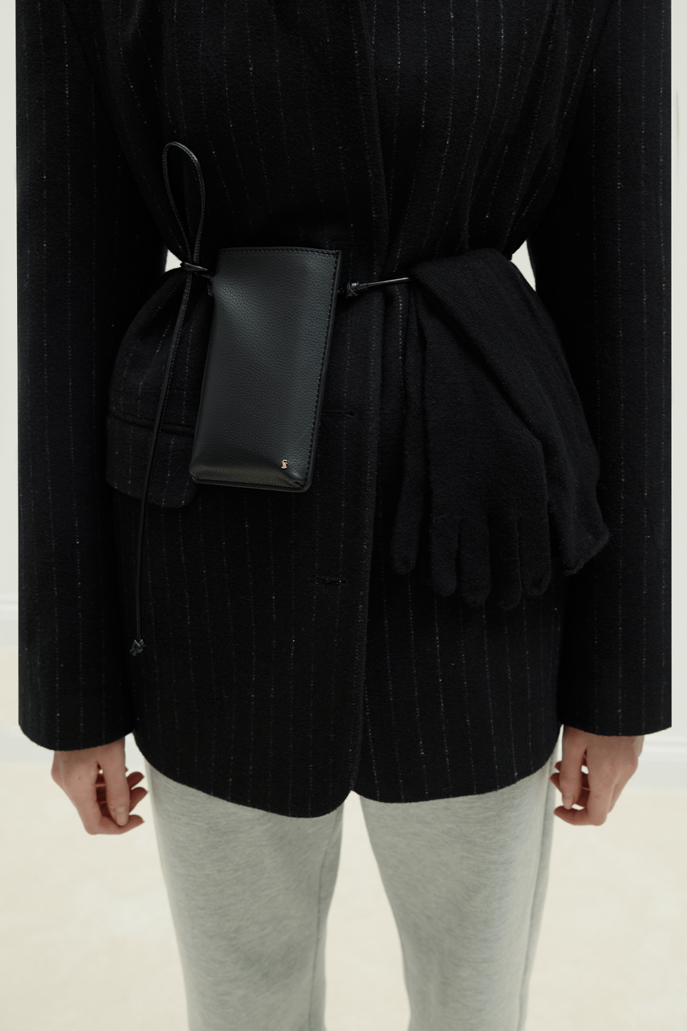 Siyah Mia Telefon Çantası