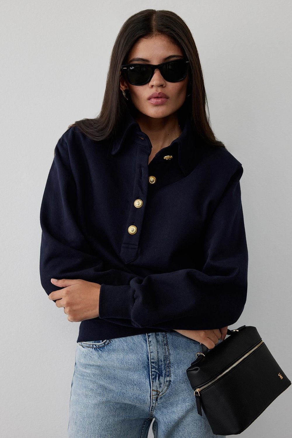 Siyah Sallie Bag