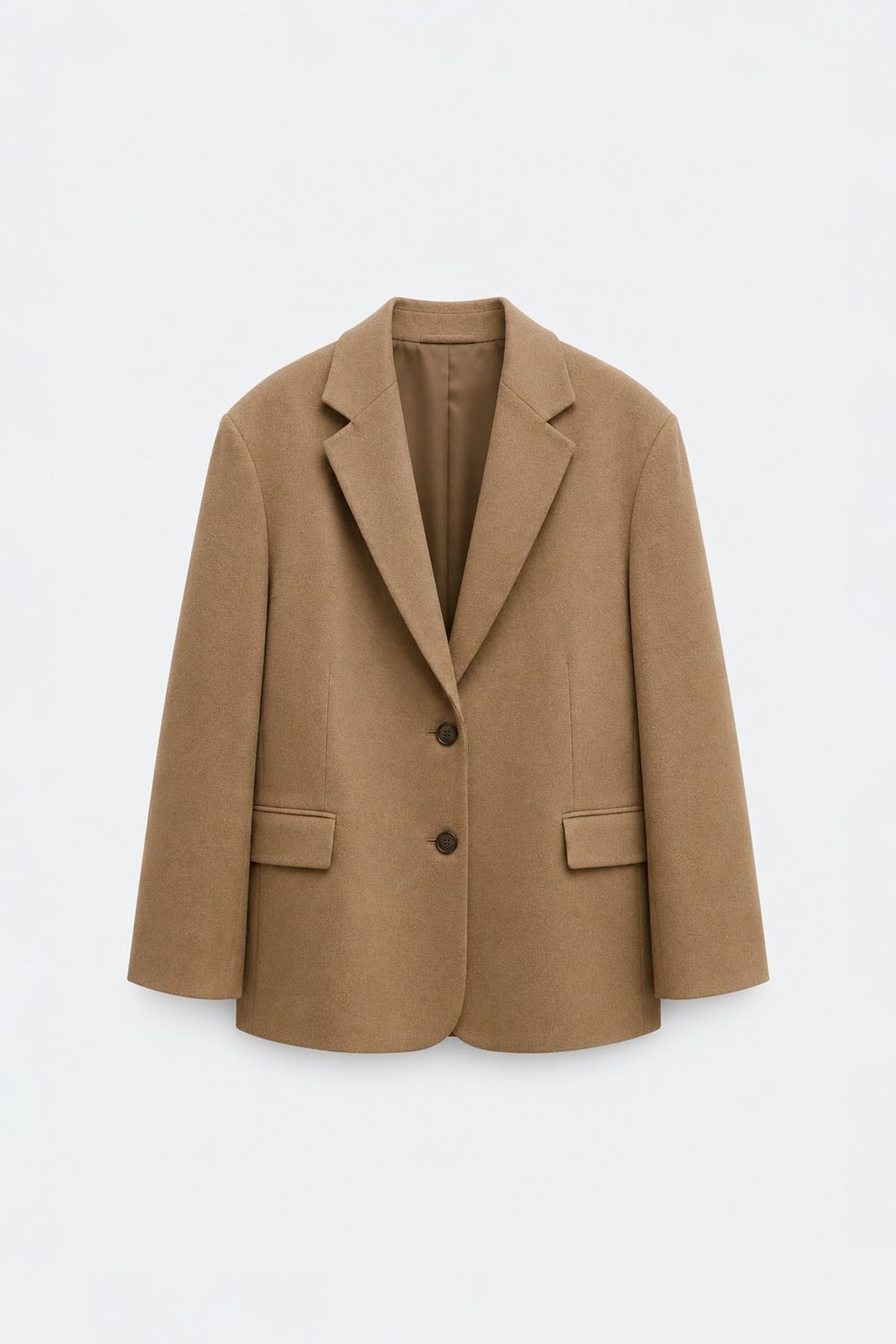 Masculine Wool Blazer