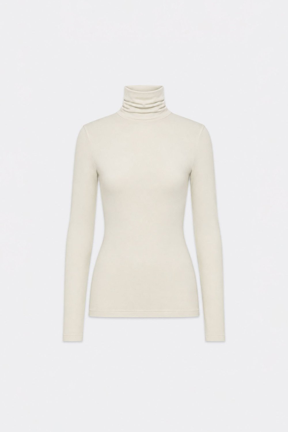 High-Neck Tencel Top