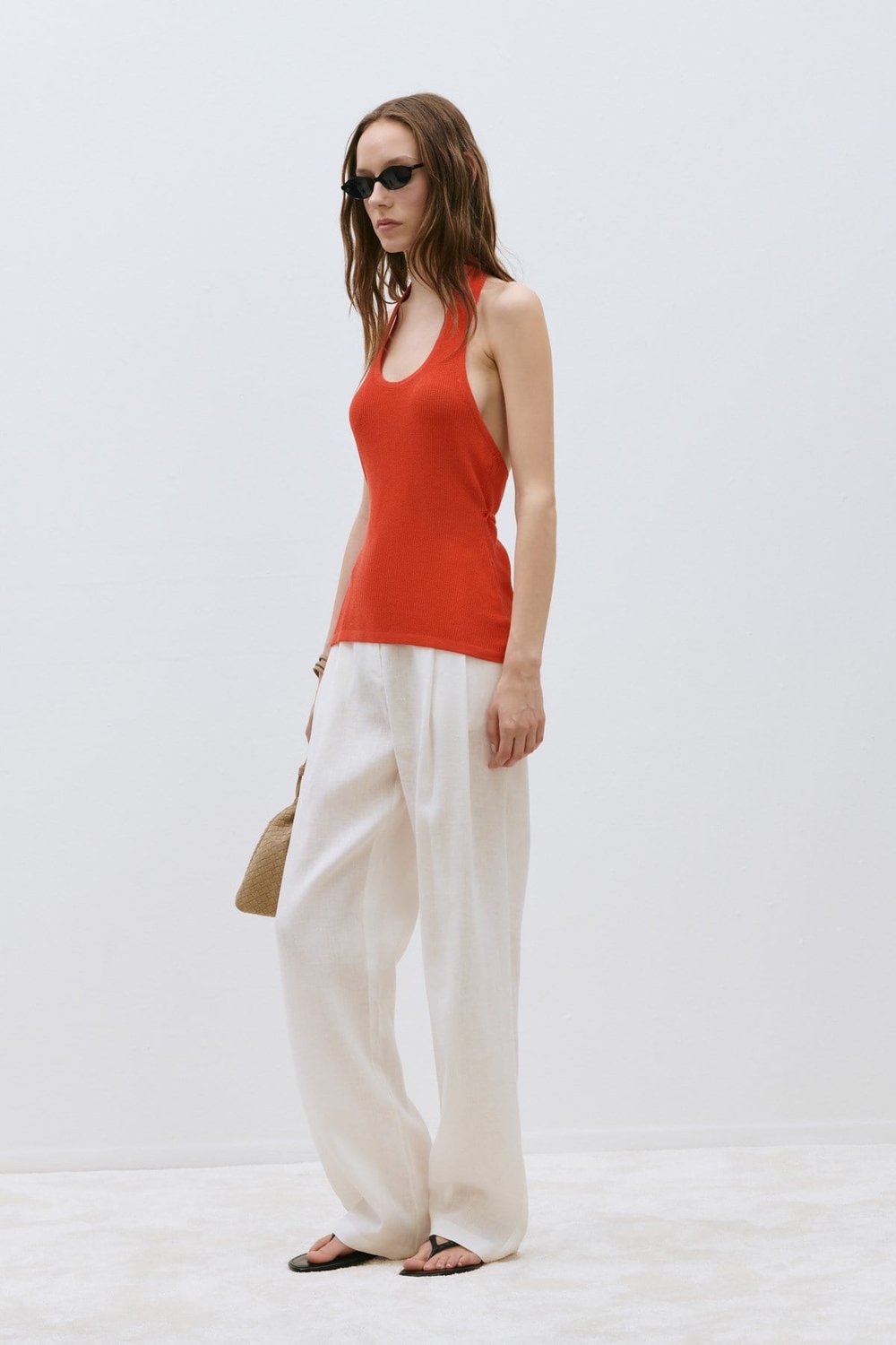 Estel Halter Knit Blouse