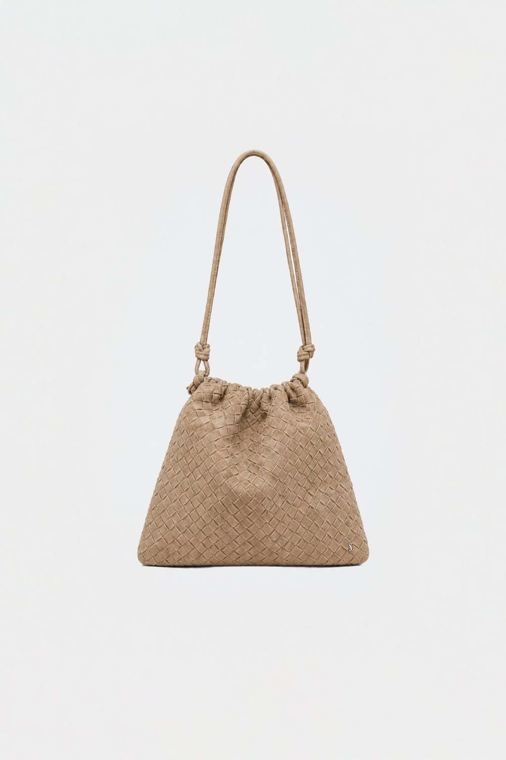 Casie Suede Bucket Bag