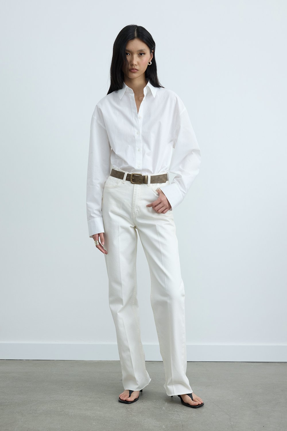 Maru Aged Leather Belt