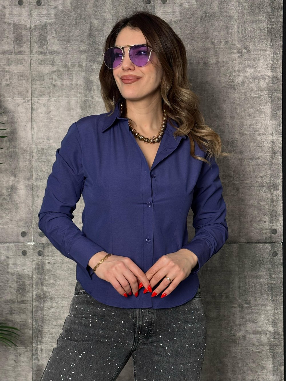 Gina Mor Klasik Gömlek