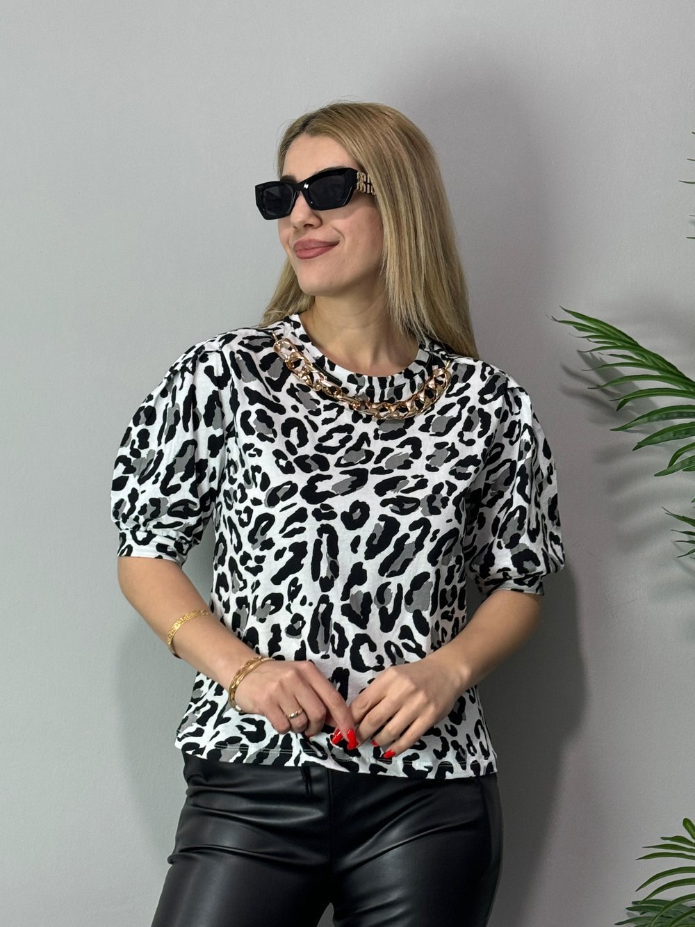 Mery Zebra Kolyeli Tişört