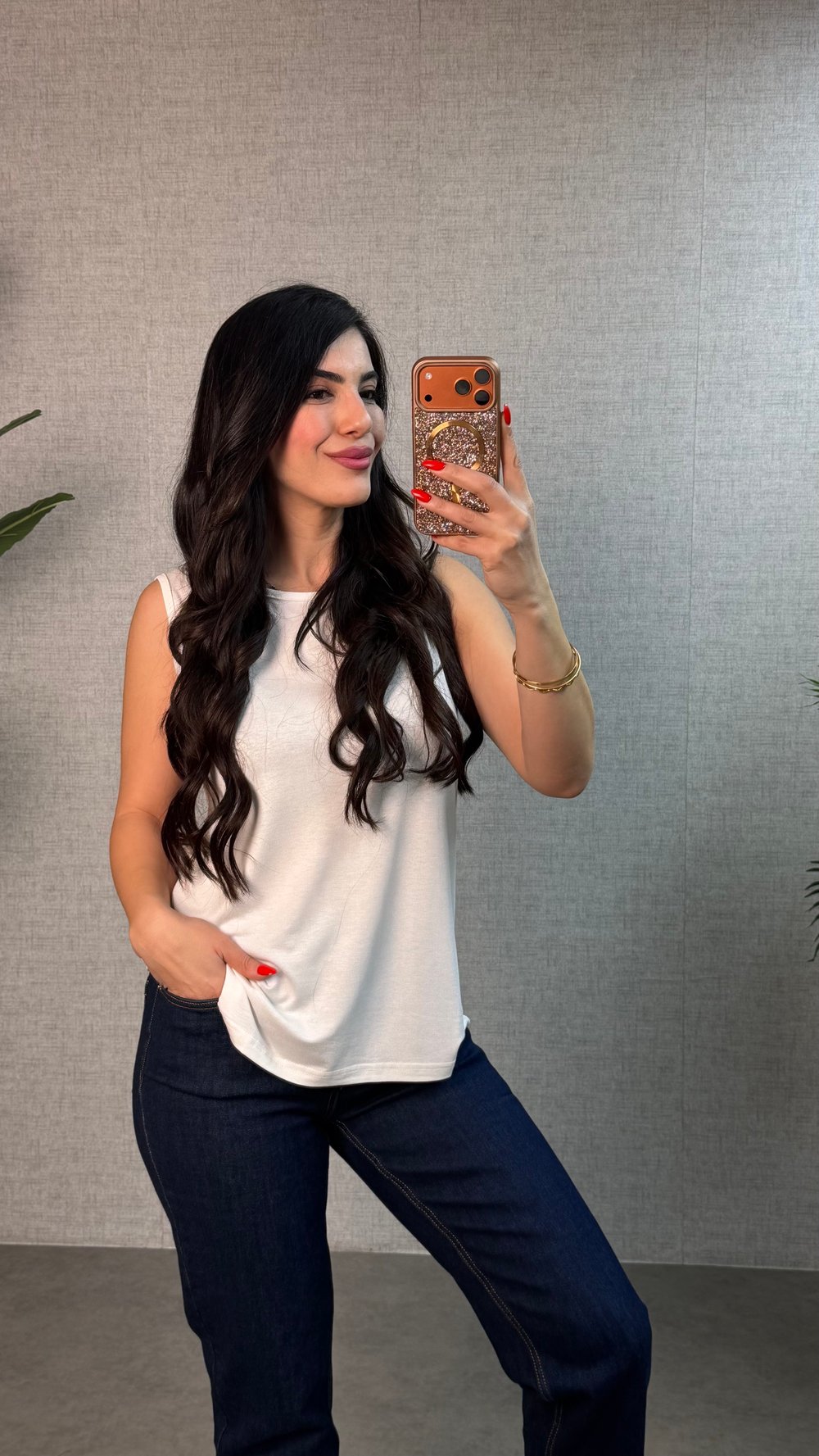 Omela Beyaz Kolsuz Çan Bluz