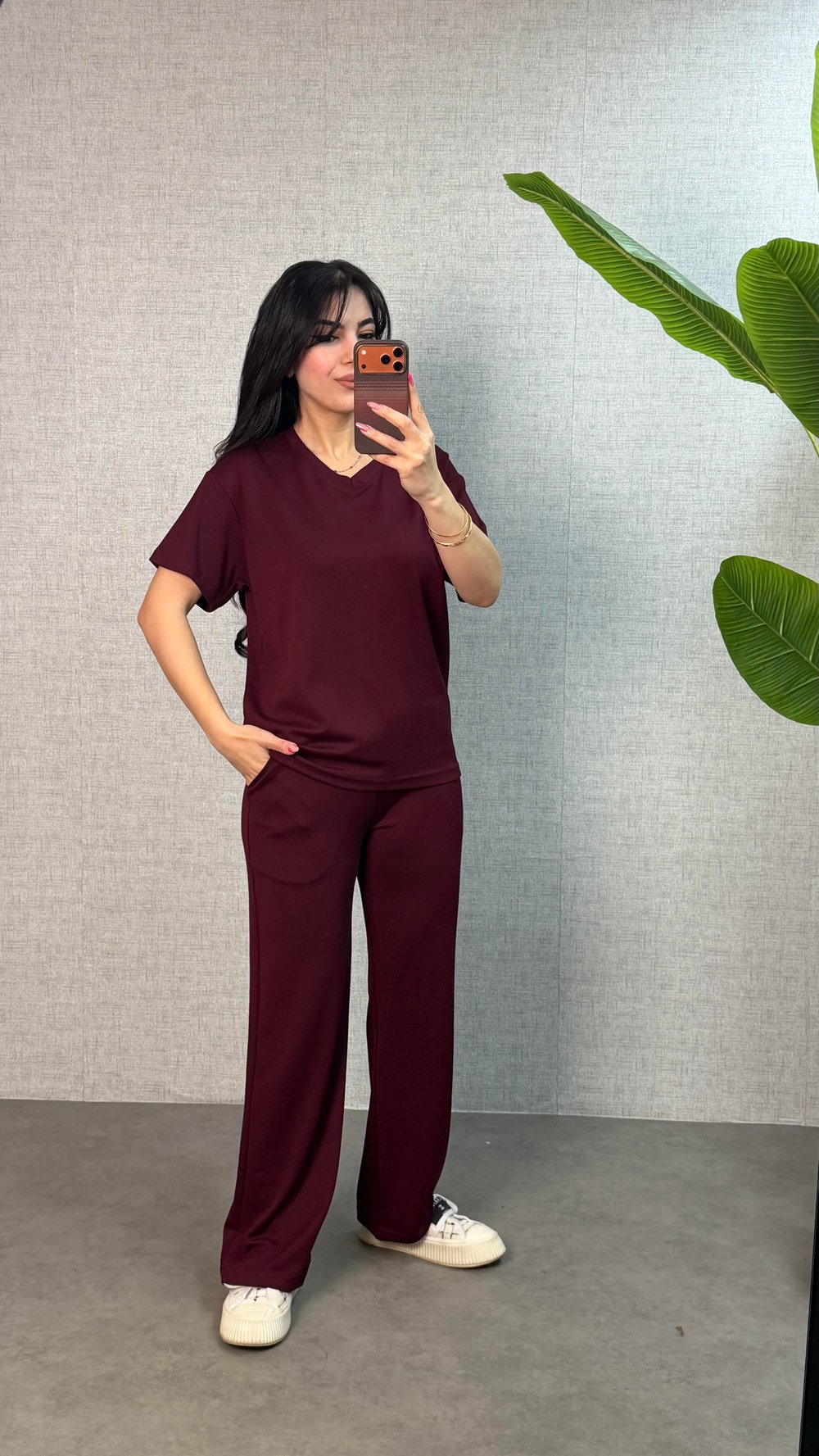 Pundy Bordo ZR. V İkili Modal Takım